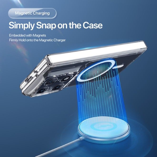 Dux Ducis - Motorola Razr Fold Hülle - Hardcase - Clin Mag Series - transparent