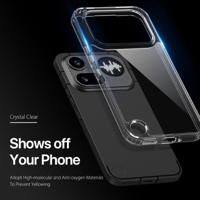 Dux Ducis - Nothing Phone (4a) Pro Hülle - Hardcase - Clin Series - transparent