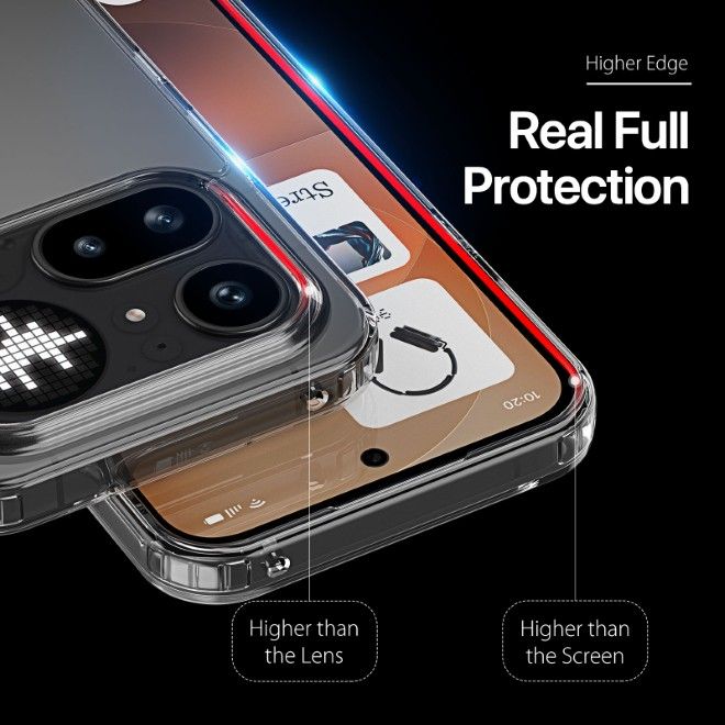 Dux Ducis - Nothing Phone (4a) Pro Hülle - Hardcase - Clin Series - transparent