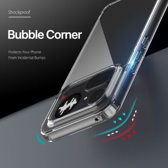 Dux Ducis - Nothing Phone (4a) Pro Hülle - Hardcase - Clin Series - transparent