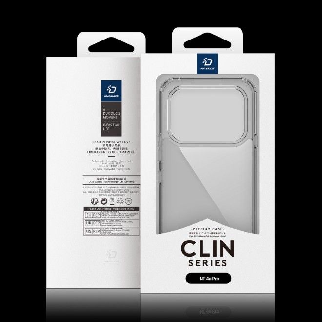 Dux Ducis - Nothing Phone (4a) Pro Hülle - Hardcase - Clin Series - transparent