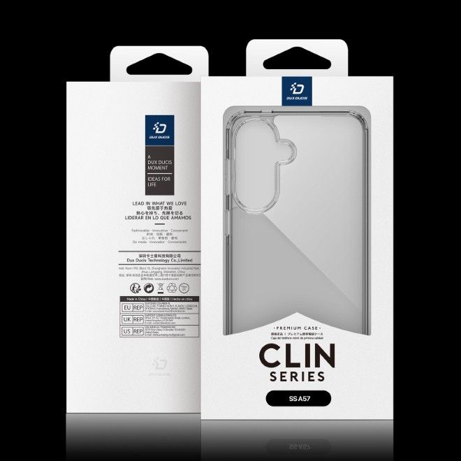 Dux Ducis - Samsung Galaxy A57 Hülle - Hardcase - Clin Series - transparent