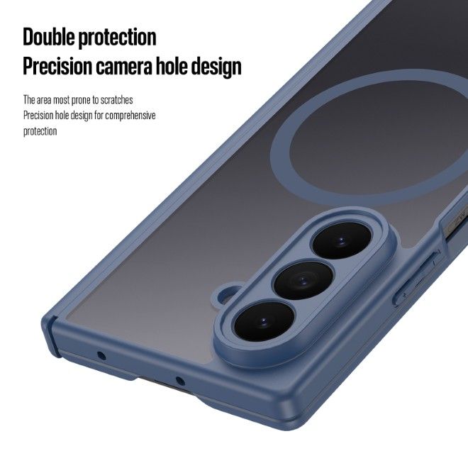 Dux Ducis - Samsung Galaxy Z Fold8 Ultra Hülle - Hardcase mit MagSafe - Expn Series - blau