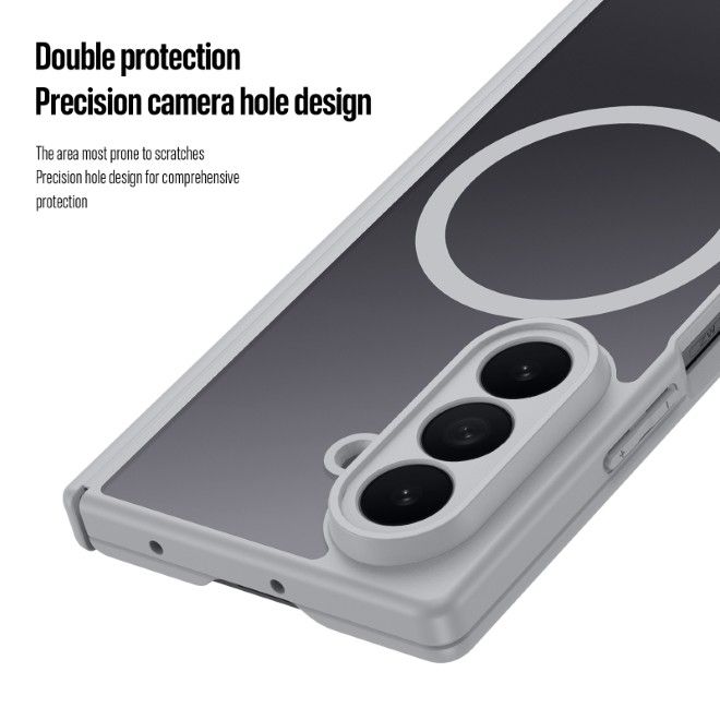 Dux Ducis - Samsung Galaxy Z Fold8 Ultra Hülle - Hardcase mit MagSafe - Expn Series - grau