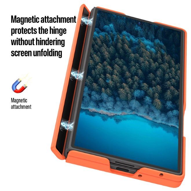 Dux Ducis - Samsung Galaxy Z Fold8 Ultra Hülle - Hardcase mit MagSafe - Expn Series - orange