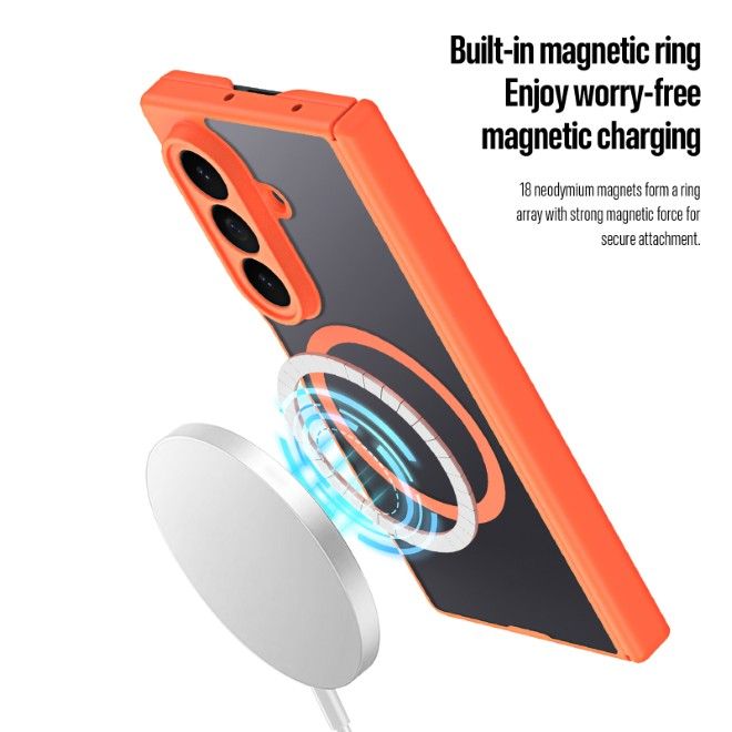Dux Ducis - Samsung Galaxy Z Fold8 Ultra Hülle - Hardcase mit MagSafe - Expn Series - orange