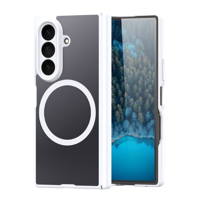 Dux Ducis - Samsung Galaxy Z Fold8 Ultra Hülle - Hardcase mit MagSafe - Expn Series - weiss