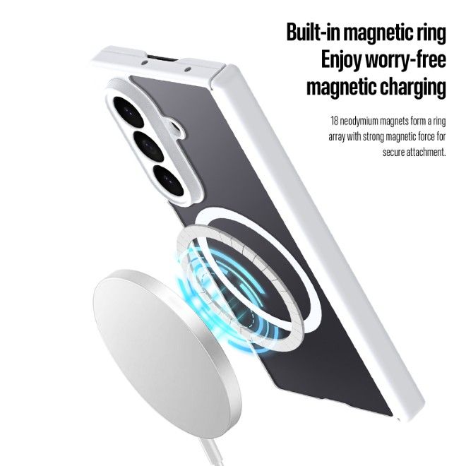 Dux Ducis - Samsung Galaxy Z Fold8 Ultra Hülle - Hardcase mit MagSafe - Expn Series - weiss