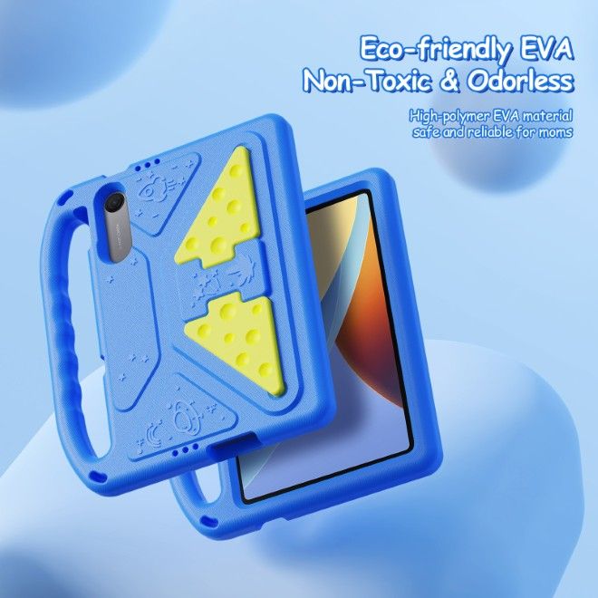 Dux Ducis - Xiaomi Redmi Pad 2 9.7 / Poco Pad C1 Hülle - Robustes EVA Case - Puff Series - blau