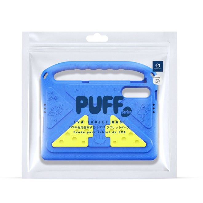 Dux Ducis - Xiaomi Redmi Pad 2 9.7 / Poco Pad C1 Hülle - Robustes EVA Case - Puff Series - blau
