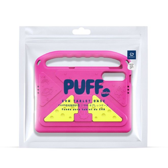 Dux Ducis - Xiaomi Redmi Pad 2 9.7 / Poco Pad C1 Hülle - Robustes EVA Case - Puff Series - pink