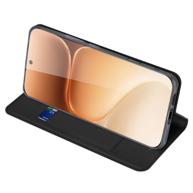 Dux Ducis - Honor 600 / 600 Pro Hülle - Handy Bookcover - Skin Pro Series - schwarz