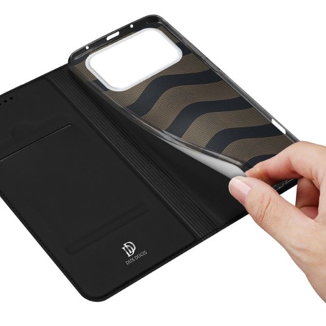 Dux Ducis - Honor 600 / 600 Pro Hülle - Handy Bookcover - Skin Pro Series - schwarz