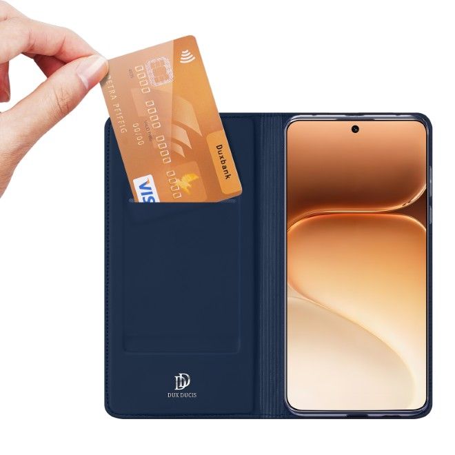 Dux Ducis - Honor 600 / 600 Pro Hülle - Handy Bookcover - Skin Pro Series - blau