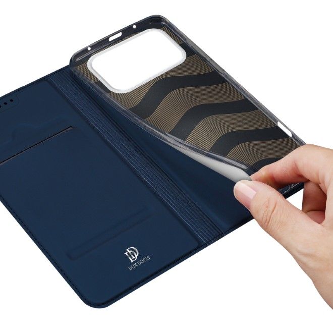 Dux Ducis - Honor 600 / 600 Pro Hülle - Handy Bookcover - Skin Pro Series - blau