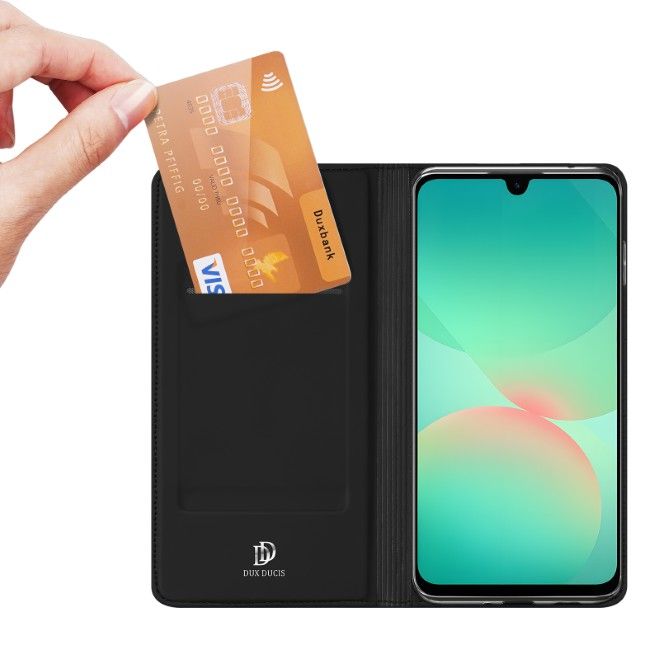 Dux Ducis - Samsung Galaxy A27 Hülle - Handy Bookcover - Skin Pro Series - schwarz