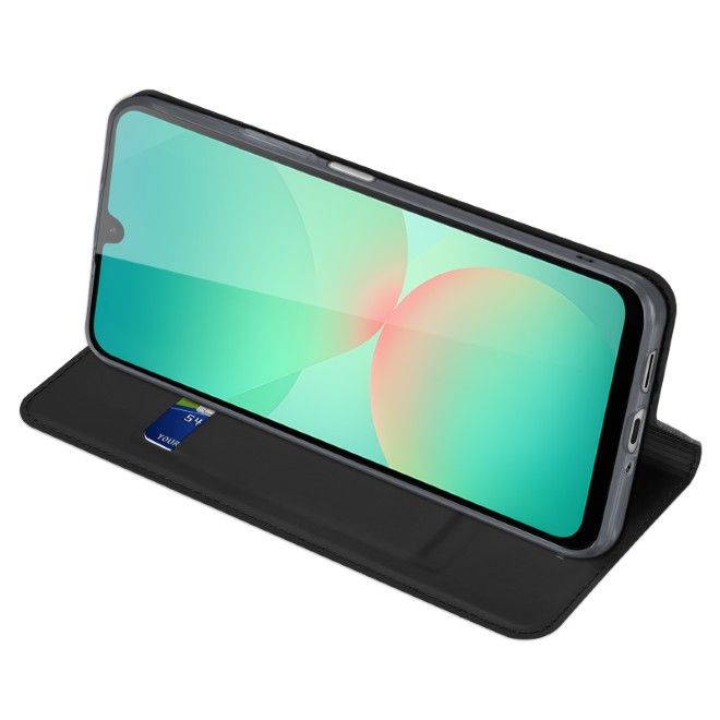 Dux Ducis - Samsung Galaxy A27 Hülle - Handy Bookcover - Skin Pro Series - schwarz