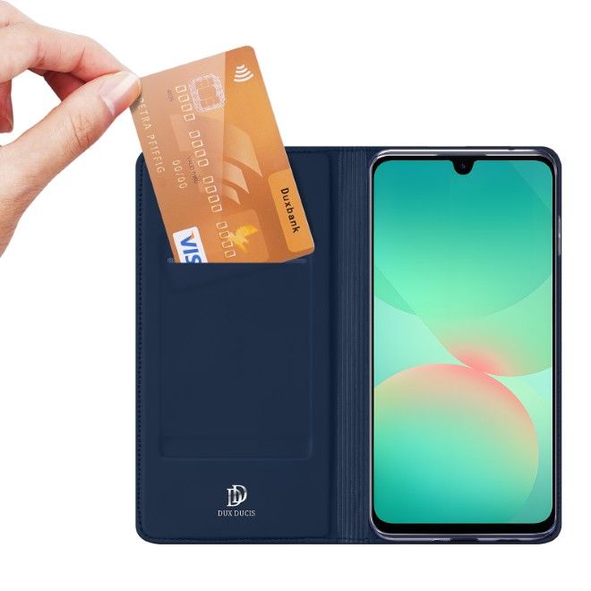 Dux Ducis - Samsung Galaxy A27 Hülle - Handy Bookcover - Skin Pro Series - blau