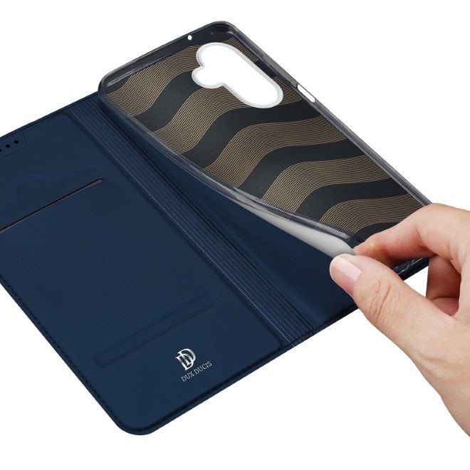 Dux Ducis - Samsung Galaxy A27 Hülle - Handy Bookcover - Skin Pro Series - blau