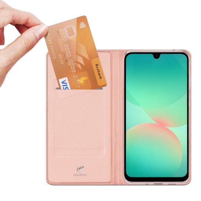 Dux Ducis - Samsung Galaxy A27 Hülle - Handy Bookcover - Skin Pro Series - rosa