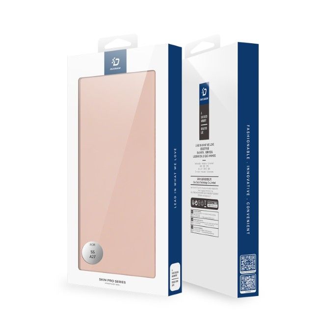 Dux Ducis - Samsung Galaxy A27 Hülle - Handy Bookcover - Skin Pro Series - rosa