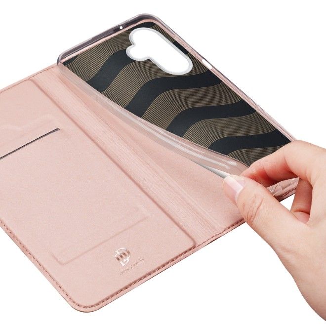 Dux Ducis - Samsung Galaxy A27 Hülle - Handy Bookcover - Skin Pro Series - rosa