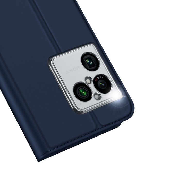 Dux Ducis - Sony Xperia 1 VIII Hülle - Handy Bookcover - Skin Pro Series - blau