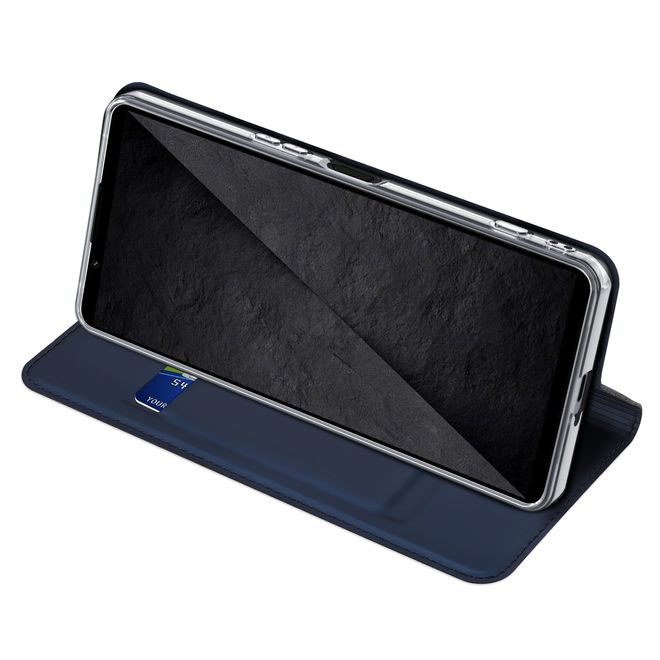 Dux Ducis - Sony Xperia 1 VIII Hülle - Handy Bookcover - Skin Pro Series - blau