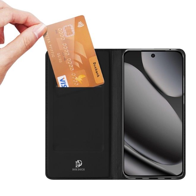 Dux Ducis - Google Pixel 11 Pro XL Hülle - Handy Bookcover - Skin Pro Series - schwarz