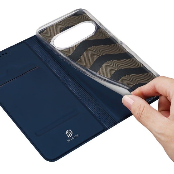 Dux Ducis - Google Pixel 11 Pro XL Hülle - Handy Bookcover - Skin Pro Series - blau