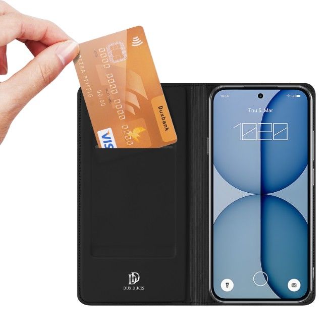 Dux Ducis - Nothing Phone (4a) Hülle - Handy Bookcover - Skin Pro Series - schwarz