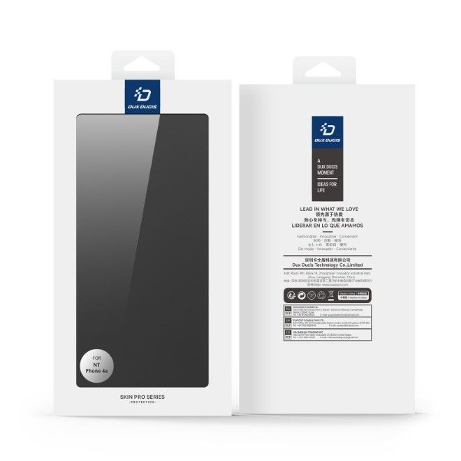 Dux Ducis - Nothing Phone (4a) Hülle - Handy Bookcover - Skin Pro Series - schwarz