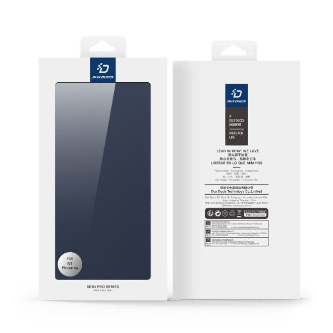 Dux Ducis - Nothing Phone (4a) Hülle - Handy Bookcover - Skin Pro Series - blau