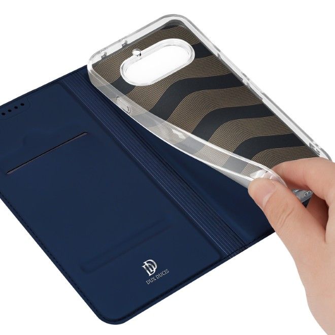 Dux Ducis - Nothing Phone (4a) Hülle - Handy Bookcover - Skin Pro Series - blau