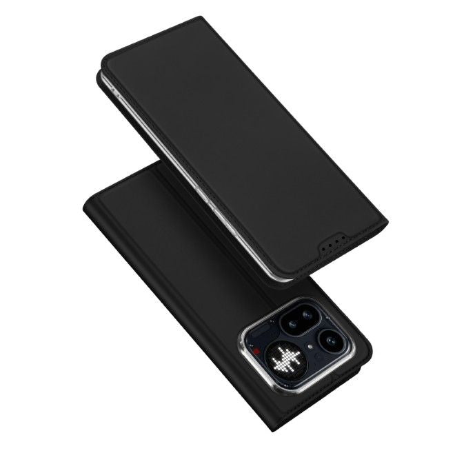 Dux Ducis - Nothing Phone (4a) Pro Hülle - Handy Bookcover - Skin Pro Series - schwarz