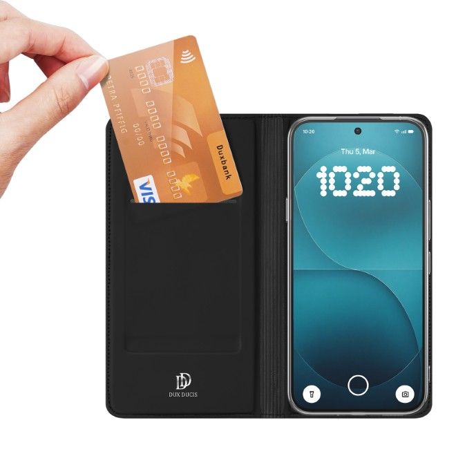 Dux Ducis - Nothing Phone (4a) Pro Hülle - Handy Bookcover - Skin Pro Series - schwarz