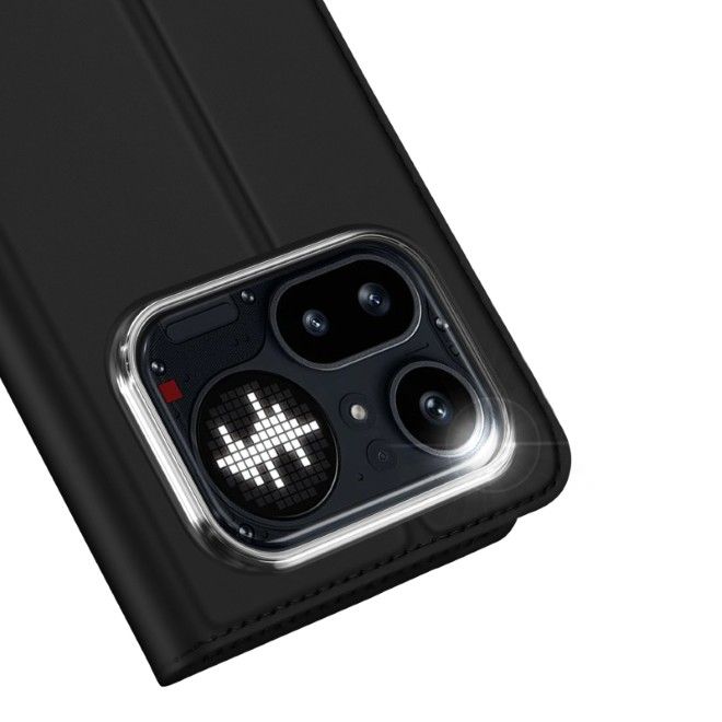 Dux Ducis - Nothing Phone (4a) Pro Hülle - Handy Bookcover - Skin Pro Series - schwarz