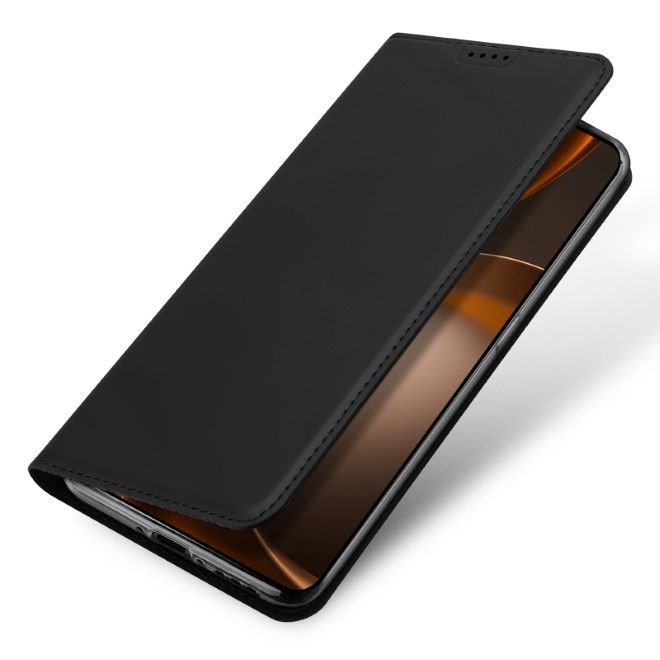 Dux Ducis - Oppo Find X9 Ultra Hülle - Handy Bookcover - Skin Pro Series - schwarz