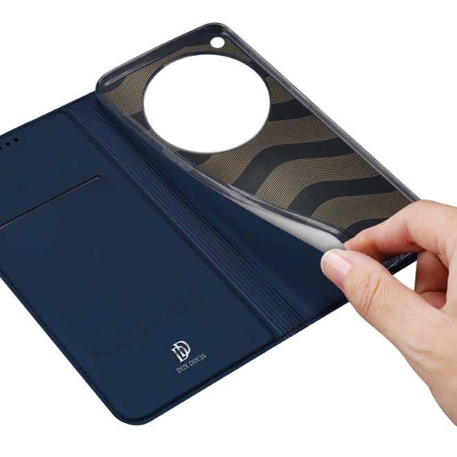 Dux Ducis - Oppo Find X9 Ultra Hülle - Handy Bookcover - Skin Pro Series - blau
