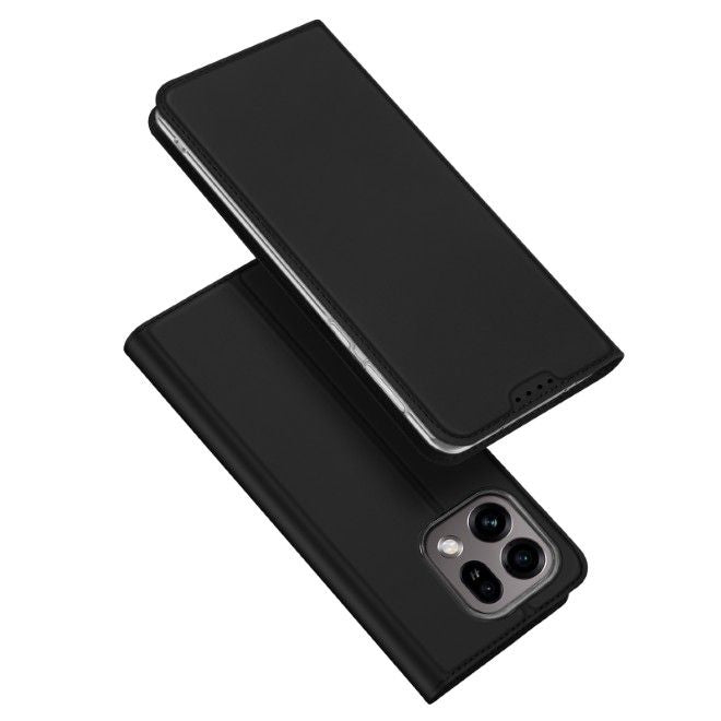 Dux Ducis - Oppo Find X9 / X9s Hülle - Handy Bookcover - Skin Pro Series - schwarz