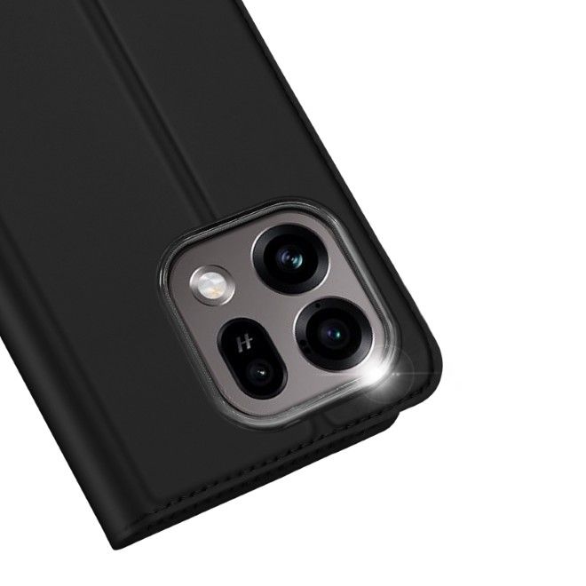 Dux Ducis - Oppo Find X9 / X9s Hülle - Handy Bookcover - Skin Pro Series - schwarz