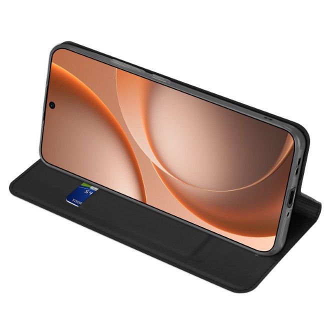 Dux Ducis - Oppo Find X9 / X9s Hülle - Handy Bookcover - Skin Pro Series - schwarz