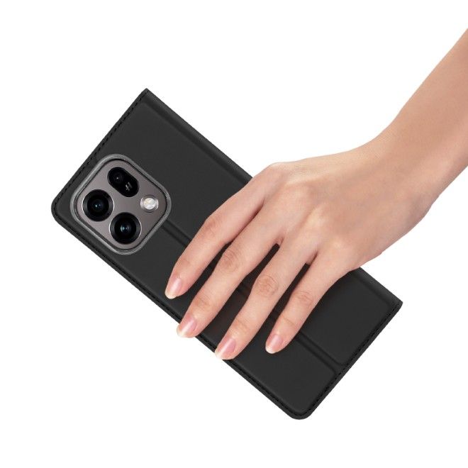 Dux Ducis - Oppo Find X9 / X9s Hülle - Handy Bookcover - Skin Pro Series - schwarz