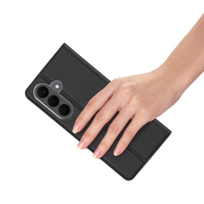 Dux Ducis - Samsung Galaxy S26 FE Hülle - Handy Bookcover - Skin Pro Series - schwarz