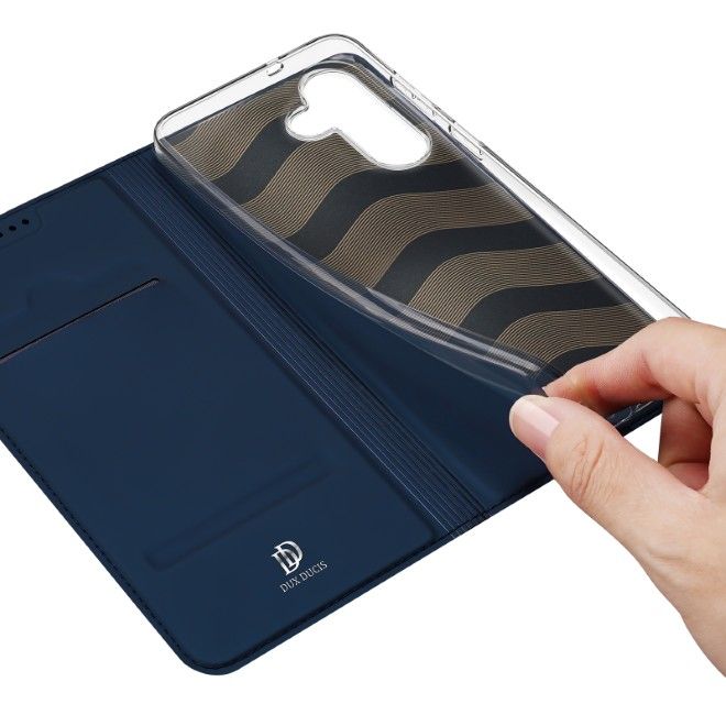 Dux Ducis - Samsung Galaxy S26 FE Hülle - Handy Bookcover - Skin Pro Series - blau