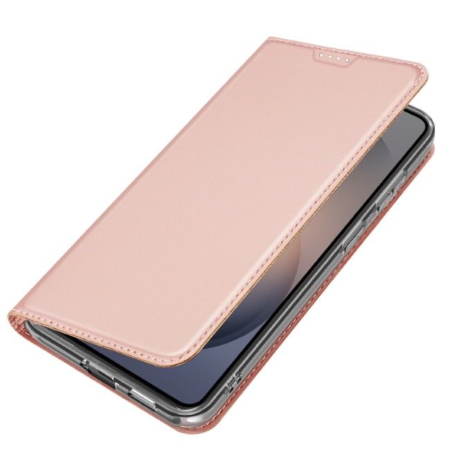 Dux Ducis - Samsung Galaxy S26 FE Hülle - Handy Bookcover - Skin Pro Series - rosa