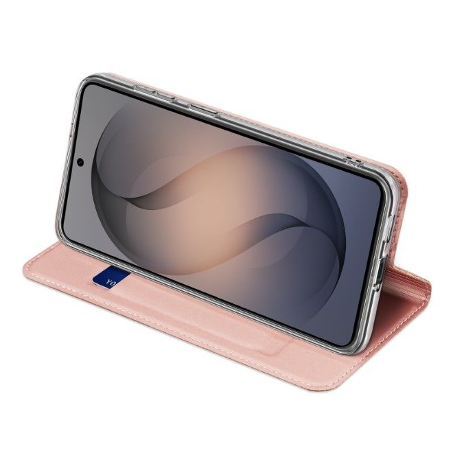 Dux Ducis - Samsung Galaxy S26 FE Hülle - Handy Bookcover - Skin Pro Series - rosa