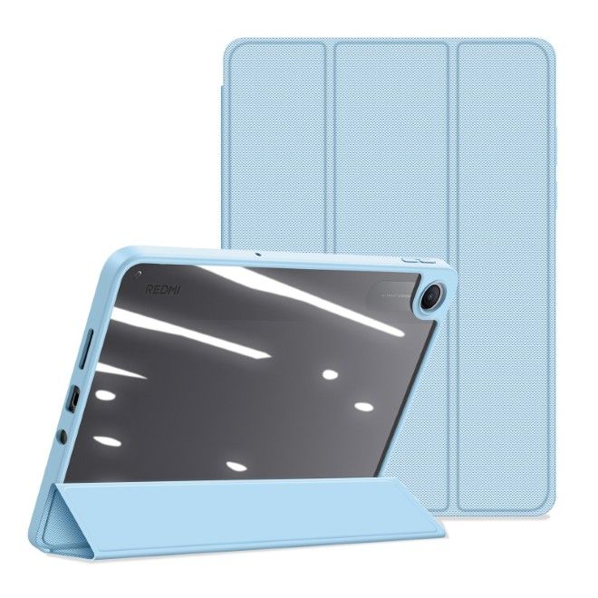 Dux Ducis - Xiaomi Redmi Pad 2 9.7 / Poco Pad C1 Hülle - Leder Bookcover - Toby Series - blau