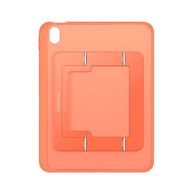 Dux Ducis - iPad 2025 (11. Gen) / iPad 2022 (10. Gen) Hülle - PC Hardcase mit Standfunktion - Axis Series - orange