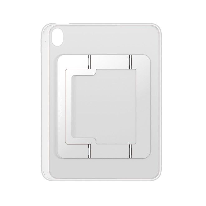 Dux Ducis - iPad 2025 (11. Gen) / iPad 2022 (10. Gen) Hülle - PC Hardcase mit Standfunktion - Axis Series - weiss